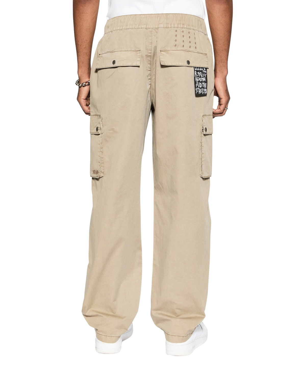 Mens Krush Cargo Pant Fog Relaxed Pants - Tan