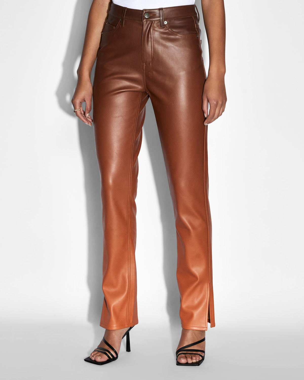 Womens Melrose Pant Sunset Slim Pants - Orange