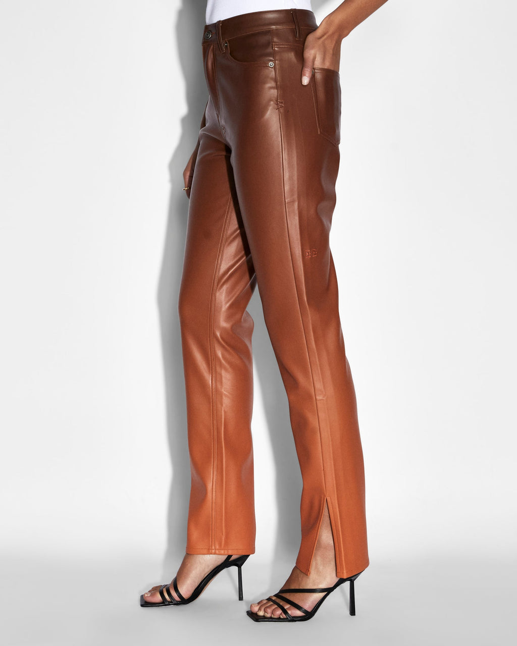 Womens Melrose Pant Sunset Slim Pants - Orange