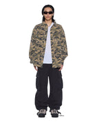 Mens Troop Cargo Pant Black Fade Straight Pants - Black