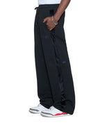 Mens 4x4 Luxe Synthesis Trak Pant Cobalt Black Regular Pants - Black