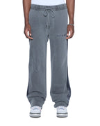 Mens 4x4 Luxe Synthesis Trak Pant Charcoal Regular Pants - Grey