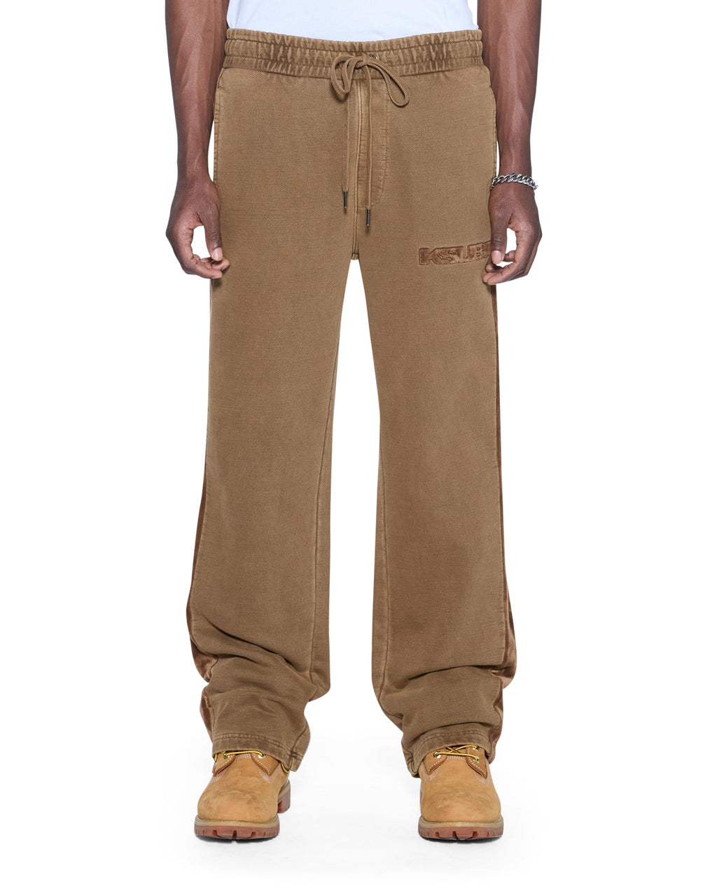 Mens 4x4 Luxe Synthesis Trak Pant Espresso Regular Pants - Brown