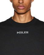 Mens Sott Ekcess Ss Tee Jet Black Oversized Tees - Black