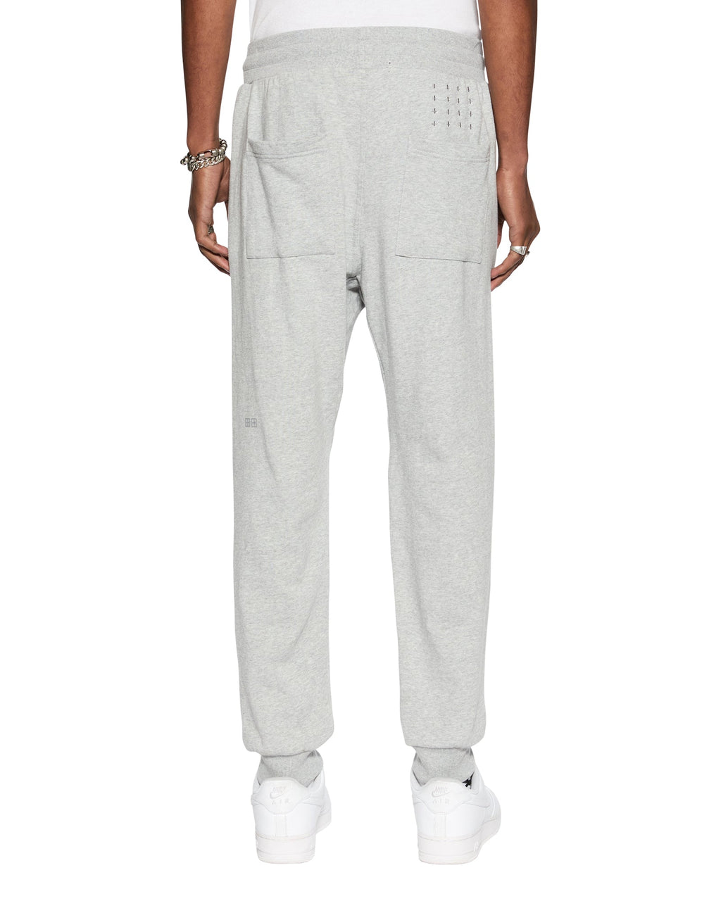Mens 4 X 4 Trak Grey Marle Slim Pants - Grey