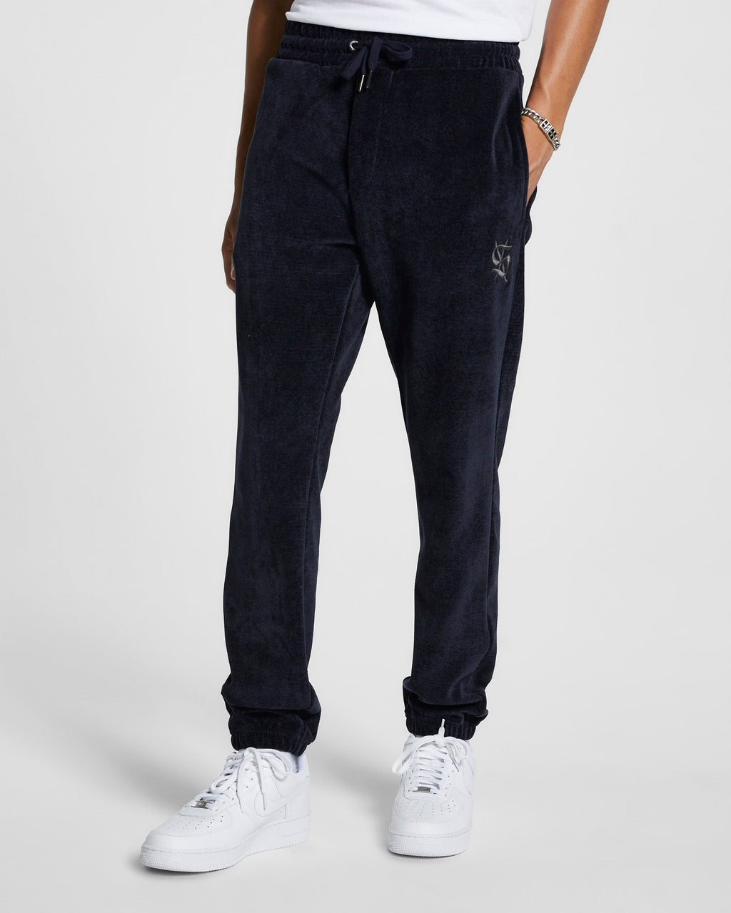 Mens Antidote Lofi Trak Petrol Regular Pants - Navy