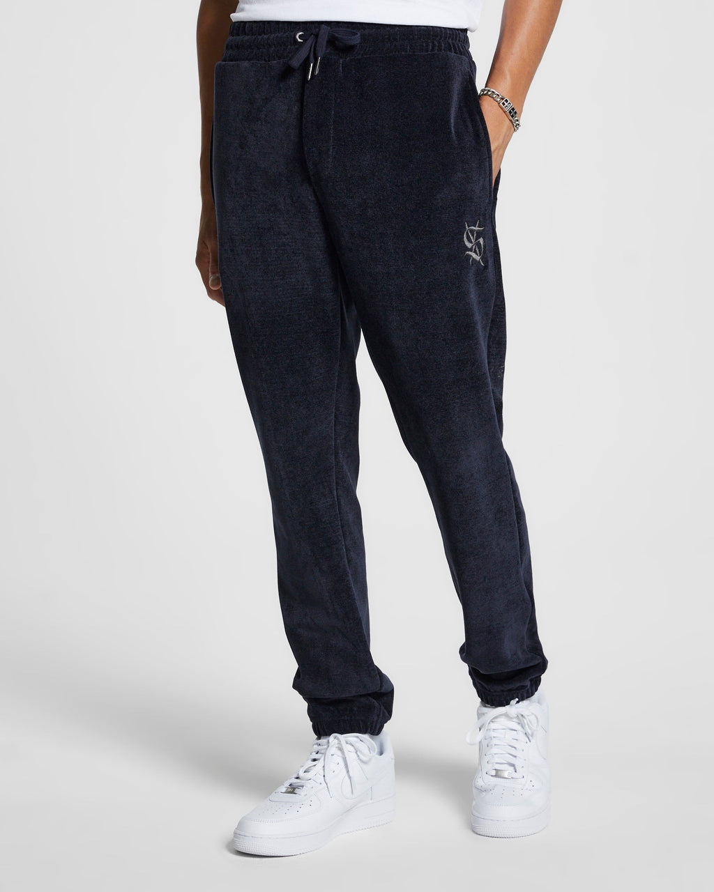 Mens Antidote Lofi Trak Petrol Regular Pants - Navy