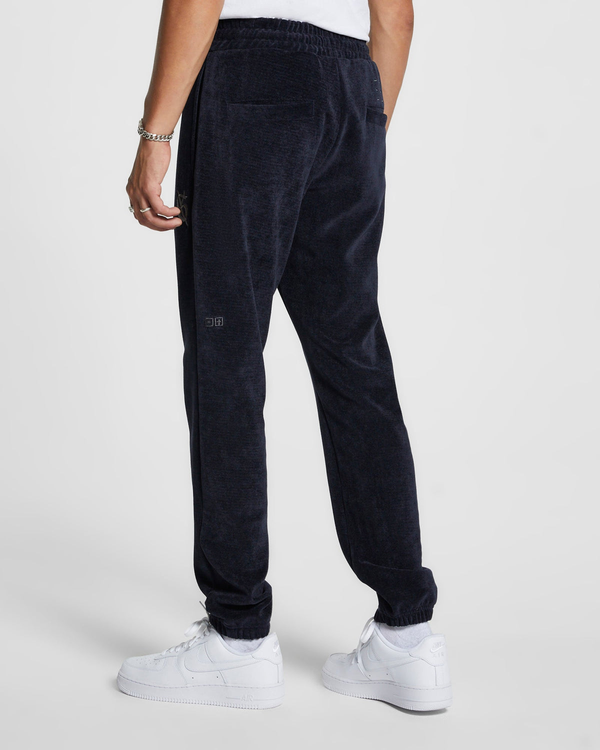 Mens Antidote Lofi Trak Petrol Regular Pants - Navy
