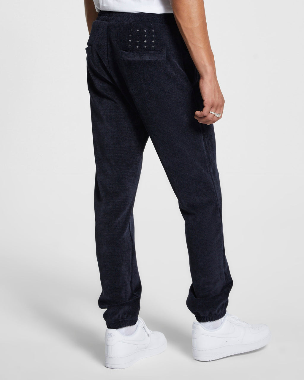 Mens Antidote Lofi Trak Petrol Regular Pants - Navy