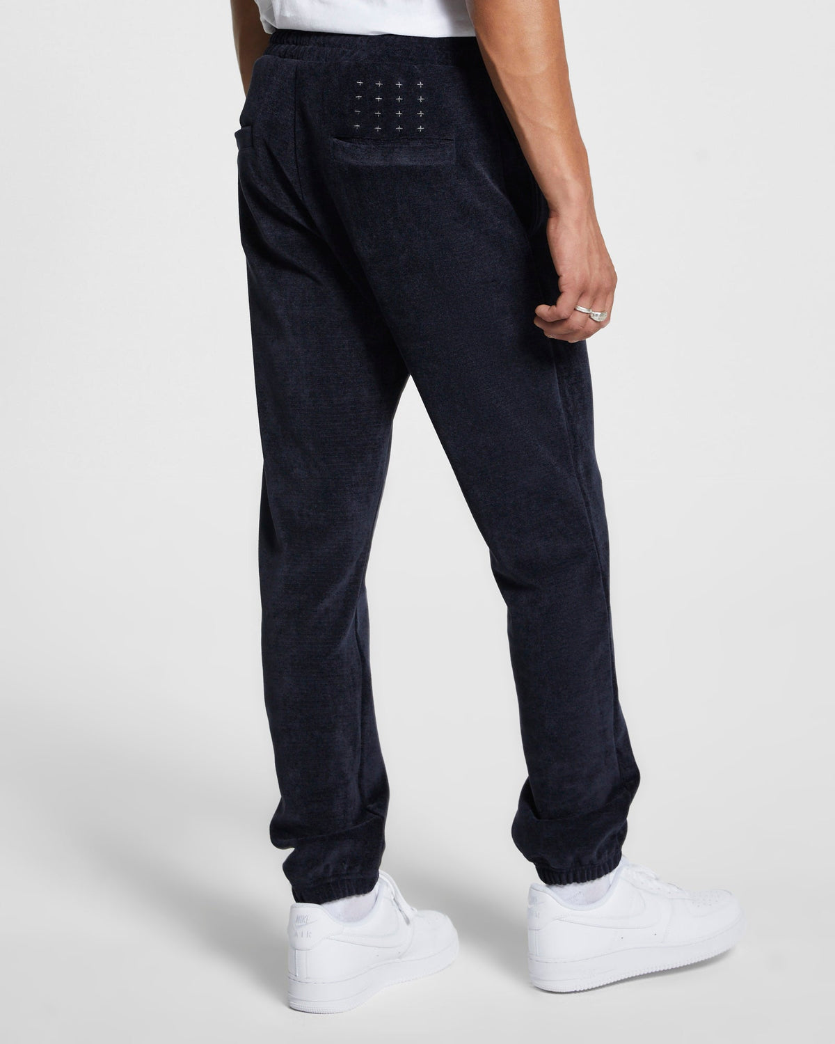 Mens Antidote Lofi Trak Petrol Regular Pants - Navy