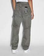 Mens Ghosted Operator Pant Surplus Straight Tapered Pants - Green