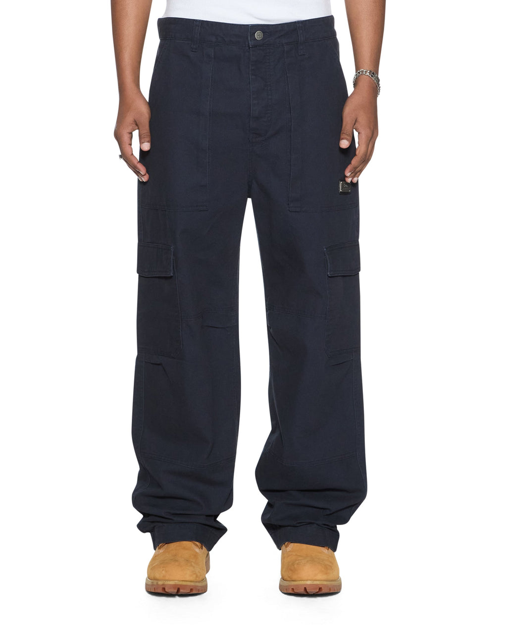Mens Kflight Cargo Pant Navy Straight Pants - Navy