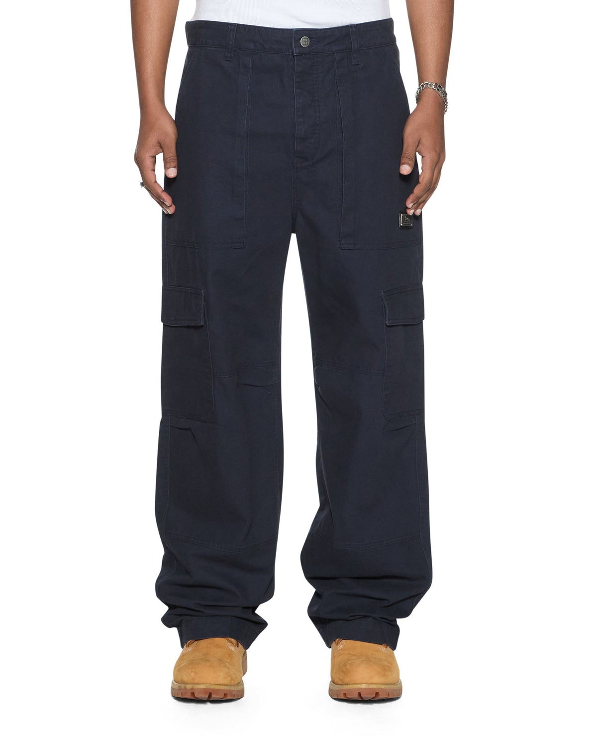 Mens Kflight Cargo Pant Navy Straight Pants - Navy