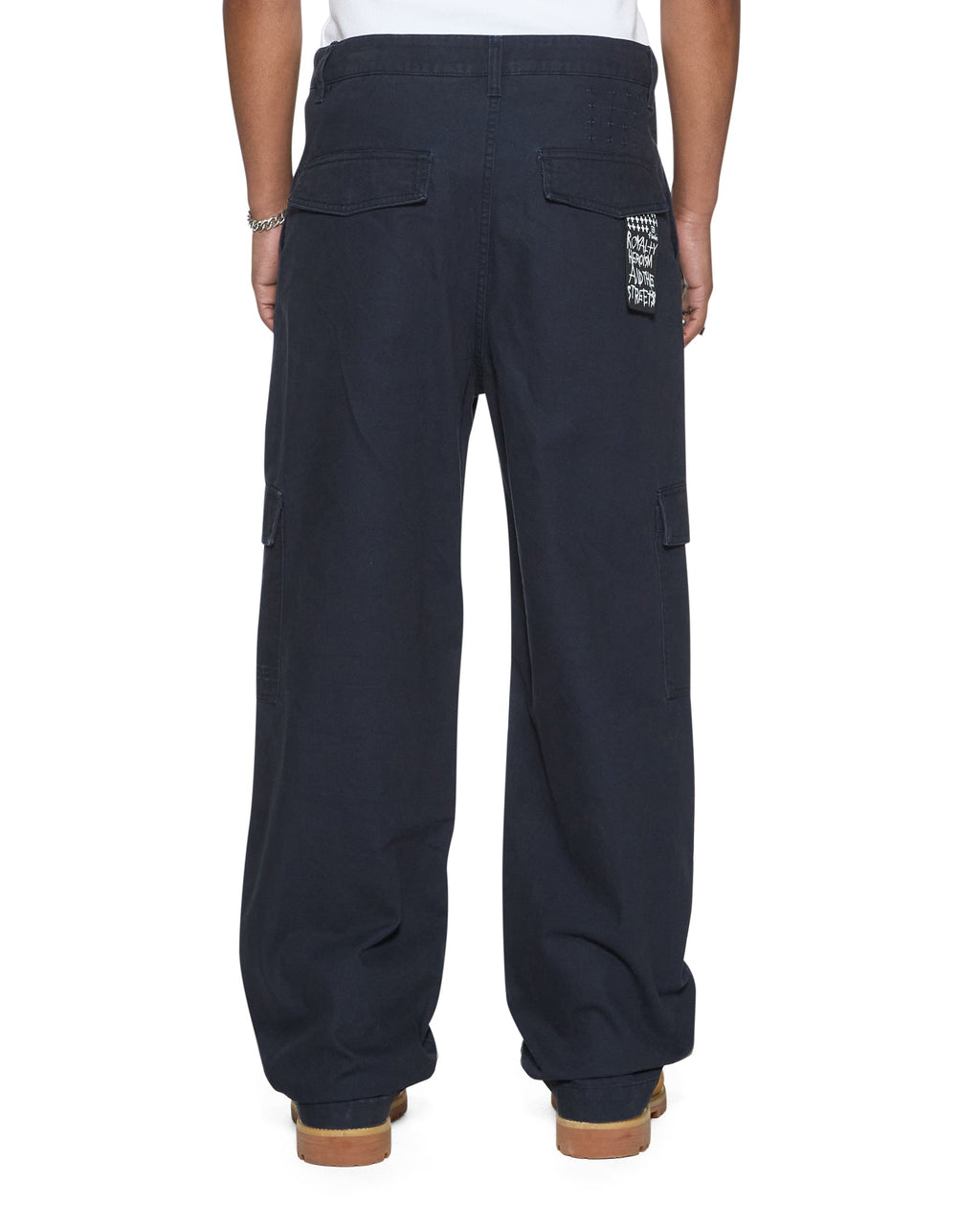 Mens Kflight Cargo Pant Navy Straight Pants - Navy