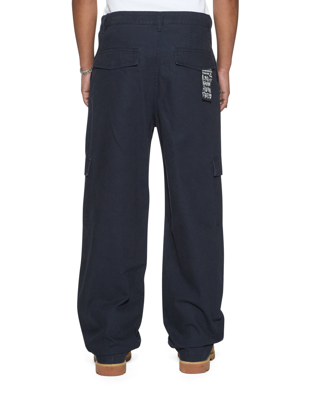 Mens Kflight Cargo Pant Navy Straight Pants - Navy