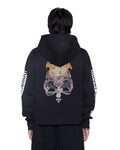 KINGS HALEN ZIP HOODIE BLACK FADE
