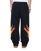 Mens Krown Synthesis Trak Pant Black Regular Pants - Black