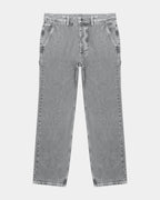 Mens Raptor Pant Thrifted Straight Pants - Grey