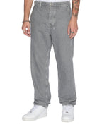 Mens Raptor Pant Thrifted Straight Pants - Grey