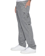 Mens Raptor Pant Thrifted Straight Pants - Grey