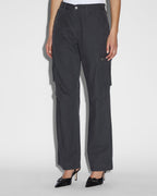 Womens Squad Cargo Charcoal Pants - Grey