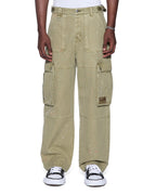 Mens Trooper Cargo Pant Militant Straight Pants - Khaki