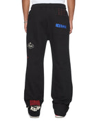 Mens Zoom Synthesis Trak Pant Jet Black Regular Pants - Black
