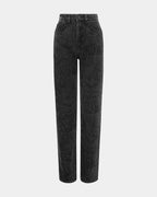 Womens Playback Graf Straight Denim Jeans - Black