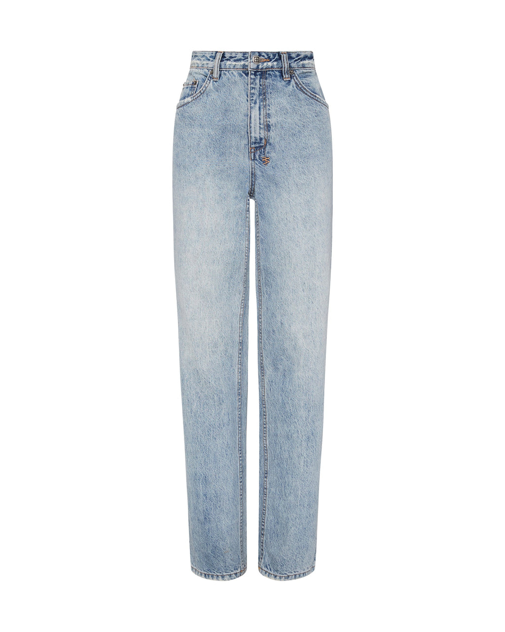 Womens Playback Karma Straight Denim Jeans - Denim