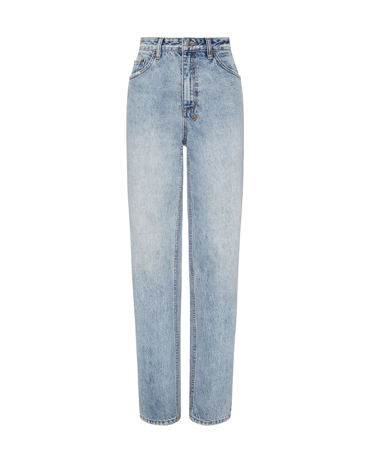 Womens Playback Karma Straight Denim Jeans - Denim