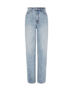 Womens Playback Karma Straight Denim Jeans - Denim