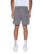 Mens Lounge Short Charcoal Relaxed Walkshorts - Grey