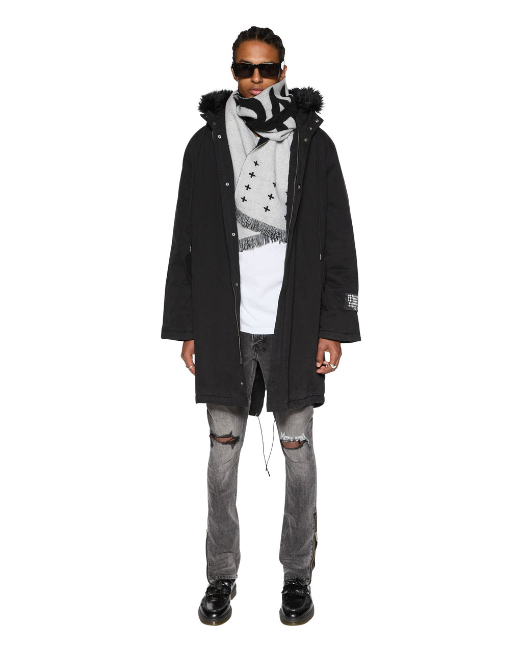 Mens Ranger Parka Od Black Regular Jackets - Black