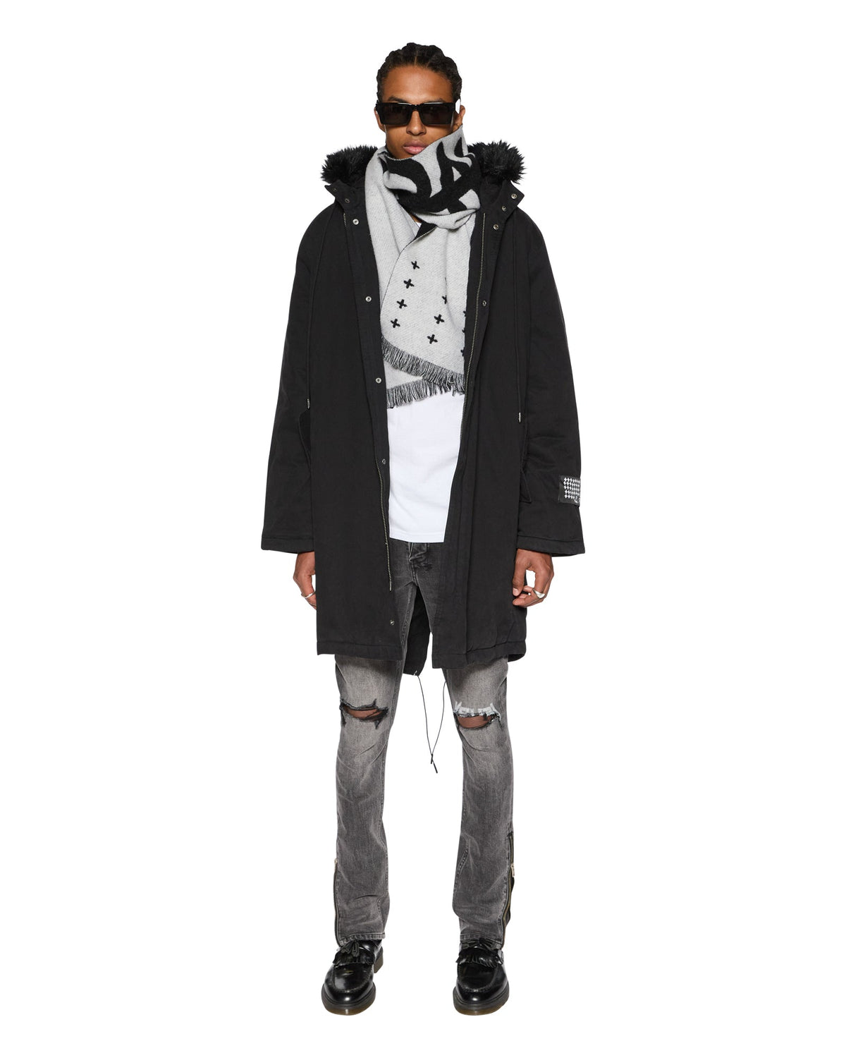 Mens Ranger Parka Od Black Regular Jackets - Black