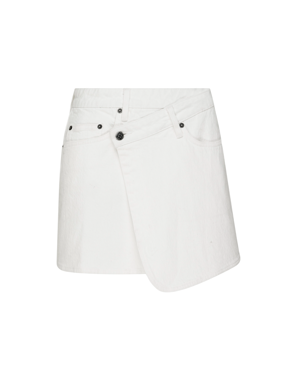 Womens Rap Skirt Curve Ecru A Line Skirts - Beige