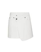 Womens Rap Skirt Curve Ecru A Line Skirts - Beige