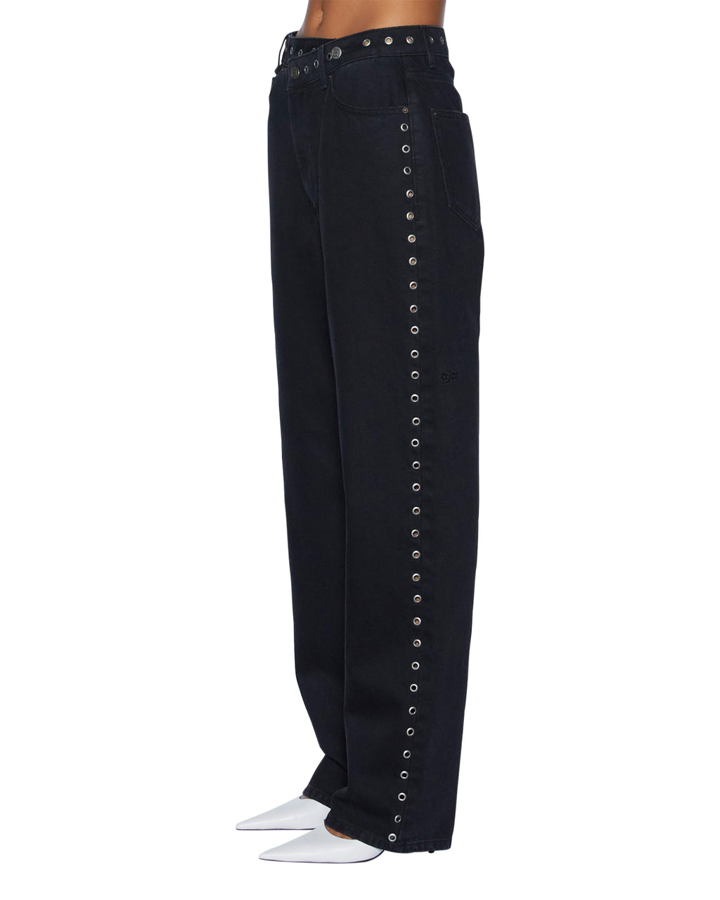 Womens Relax Jean Vice Relaxed Denim Jeans - Black