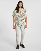 Mens Tigerrr Resort Ss Shirt Multi Regular Shirts - Multi Colour