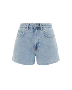 Womens Rise N Hi Authentik Fitted Walkshorts - Denim