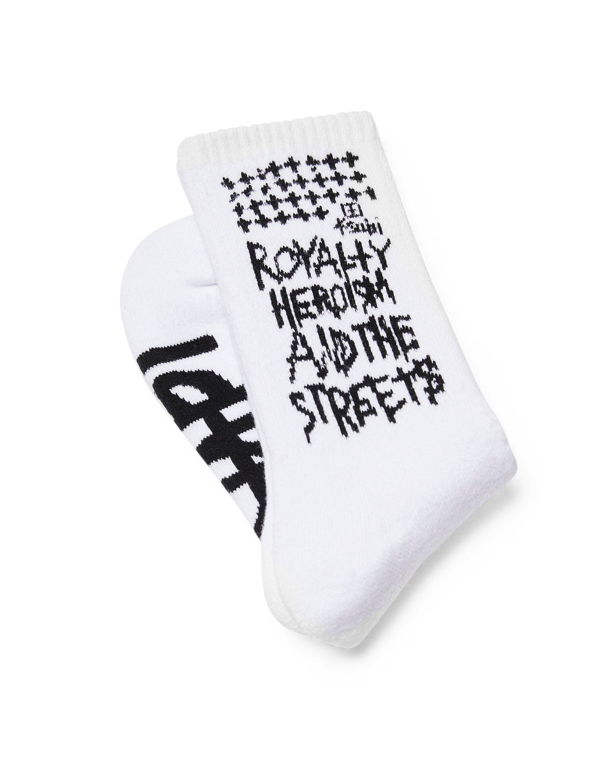 Royalty Ksocks White/black Accessories - Black And White
