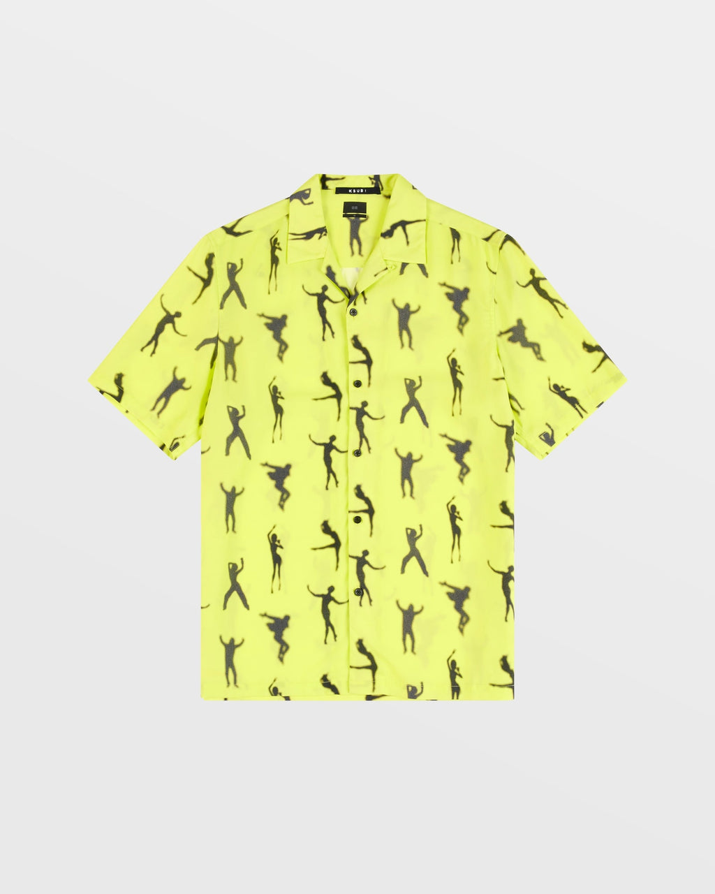 Mens Dance Klass Resort Ss Shirt Daylite Regular Shirts - Green
