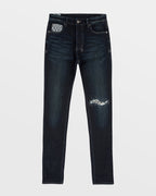 Mens Chitch Check Out Slim Denim Jeans - Denim