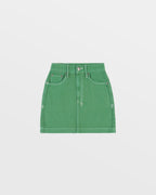 Womens Super X Mini Jade Slim Skirts - Green