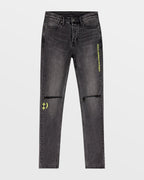 Mens Van Winkle Dance Klass Skinny Denim Jeans - Black