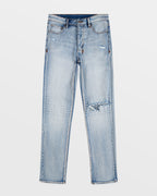 Mens Hazlow Enjoy Straight Denim Jeans - Denim