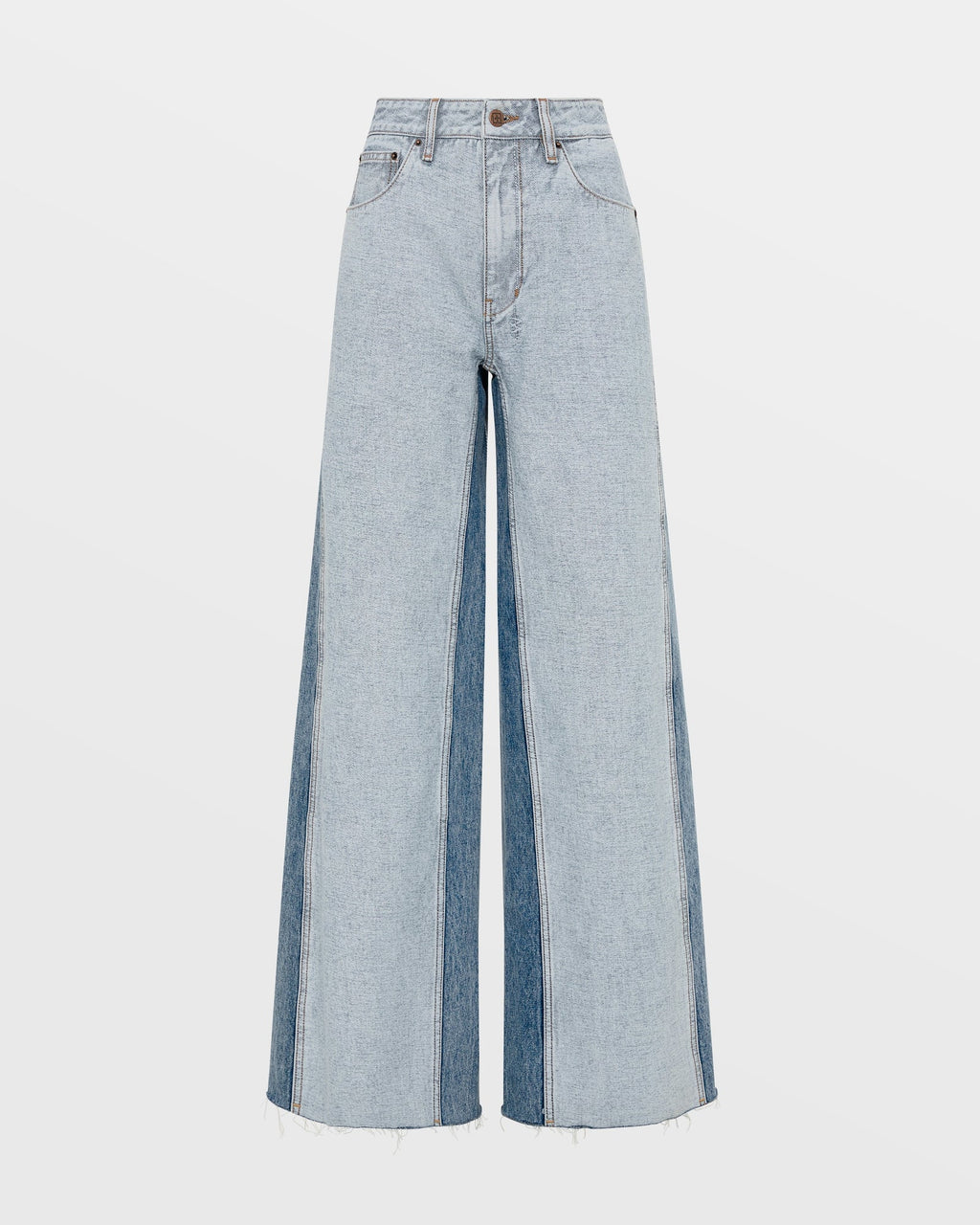 Womens Swinger Jean Recreate Wide Denim Jeans - Denim
