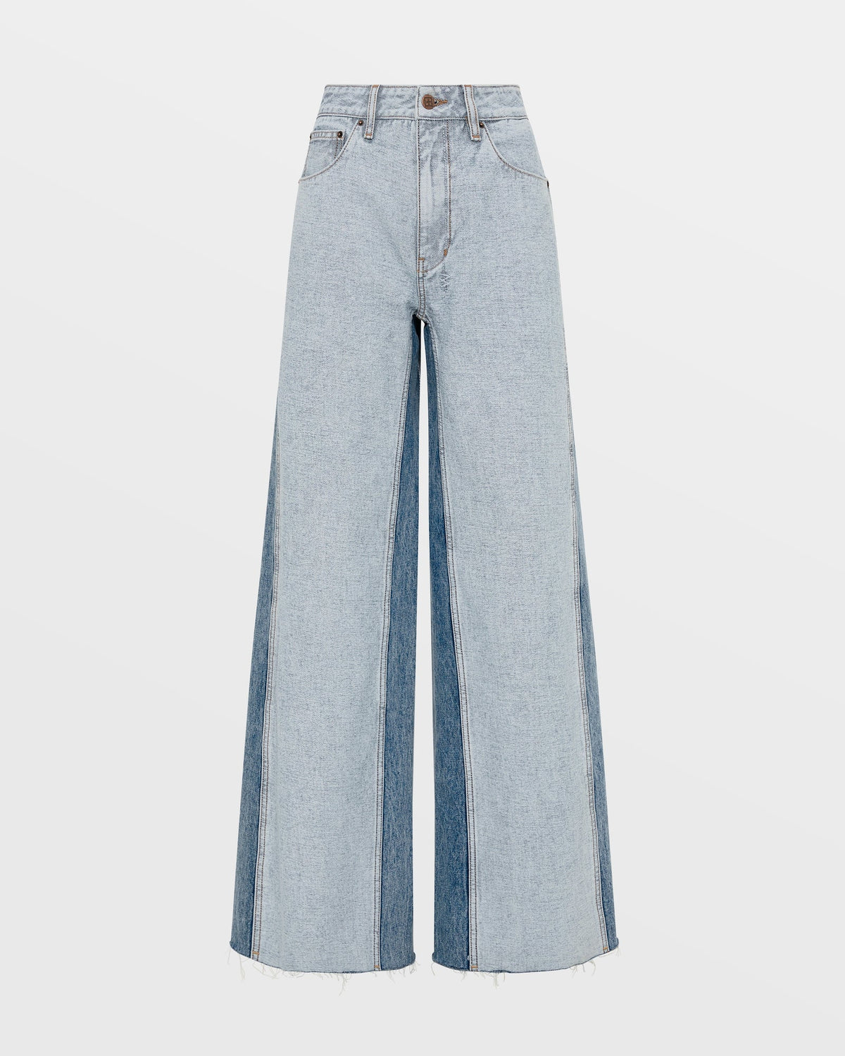 Womens Swinger Jean Recreate Wide Denim Jeans - Denim