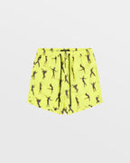 Mens Dance Klass Boardshort Daylite Regular Walkshorts - Green