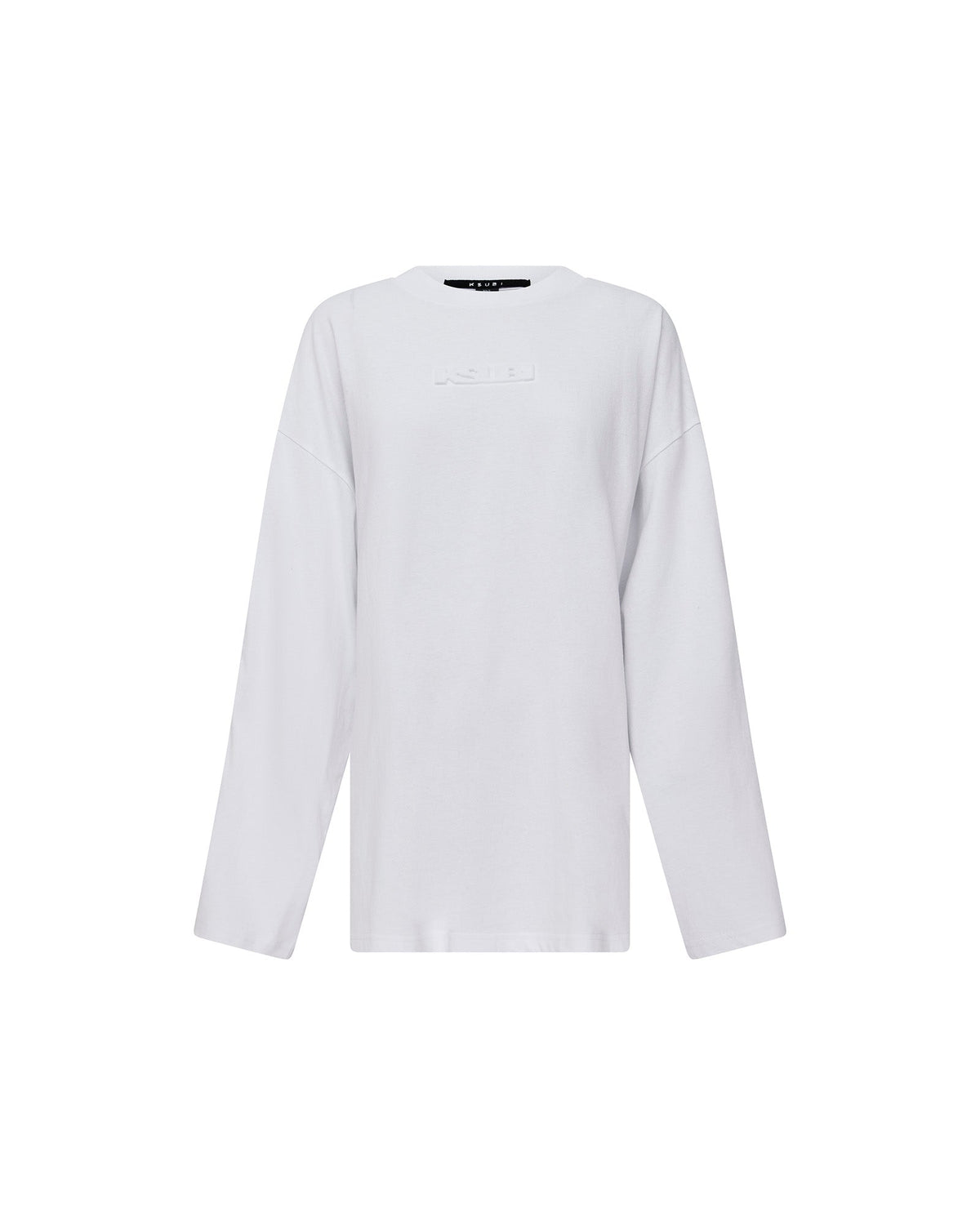 Womens Sott Altar Boyfriend Ls Tee White Oversized Tees - White
