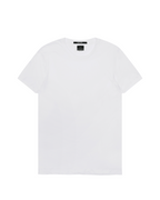 Mens Seeing Lines Ss Tee White Fitted Tees - White